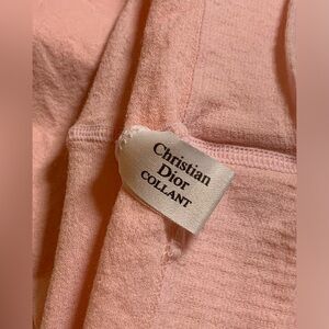 Vintage Christian Dior Tights. Pink.